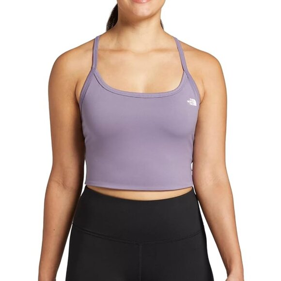 The North Face Tops - The North Face | Dune Sky Cropped Active Tanklette in Lunar Slate Purple